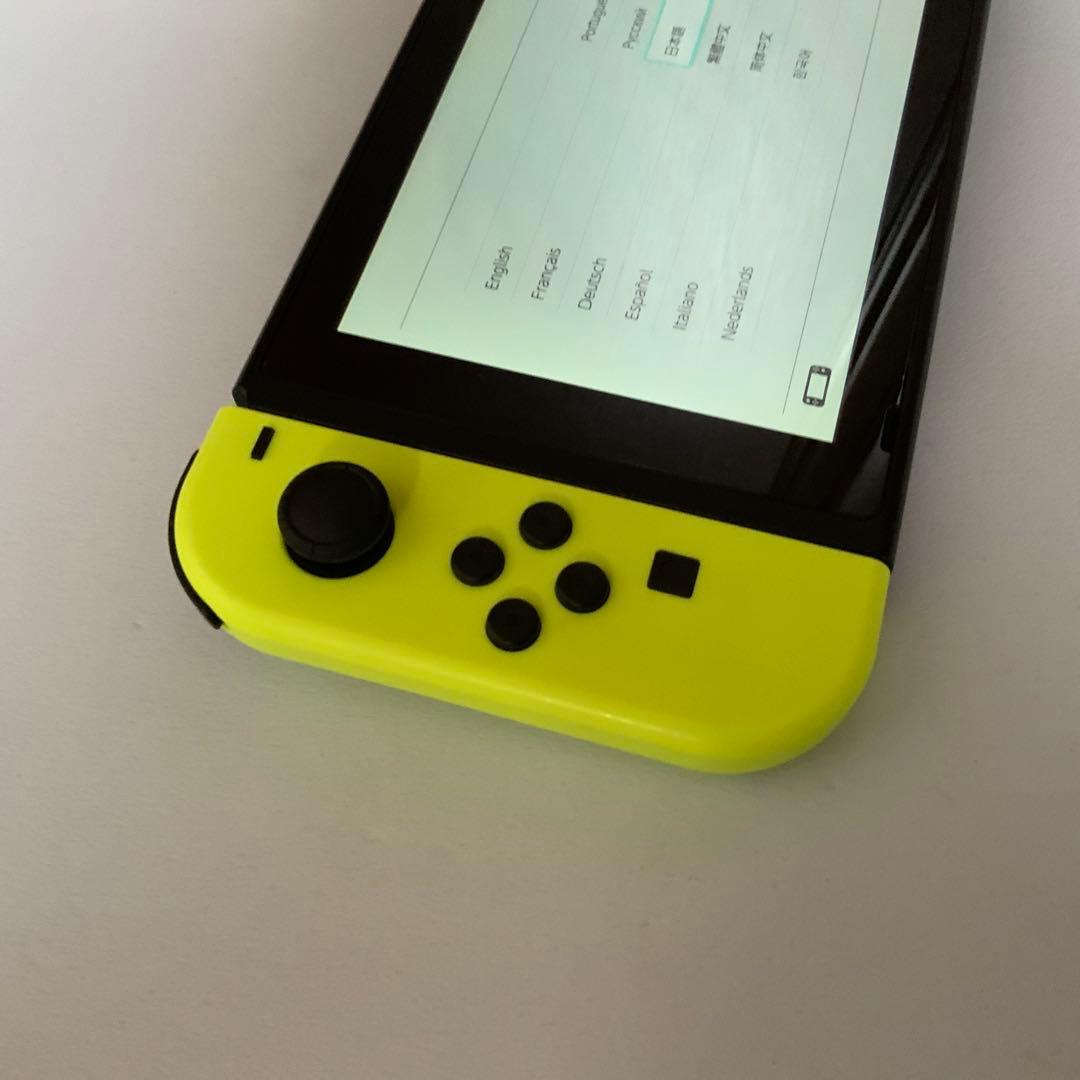 Nintendo Switch 本体 ネオンイエロー/ネオンピンク　スイッチ本体