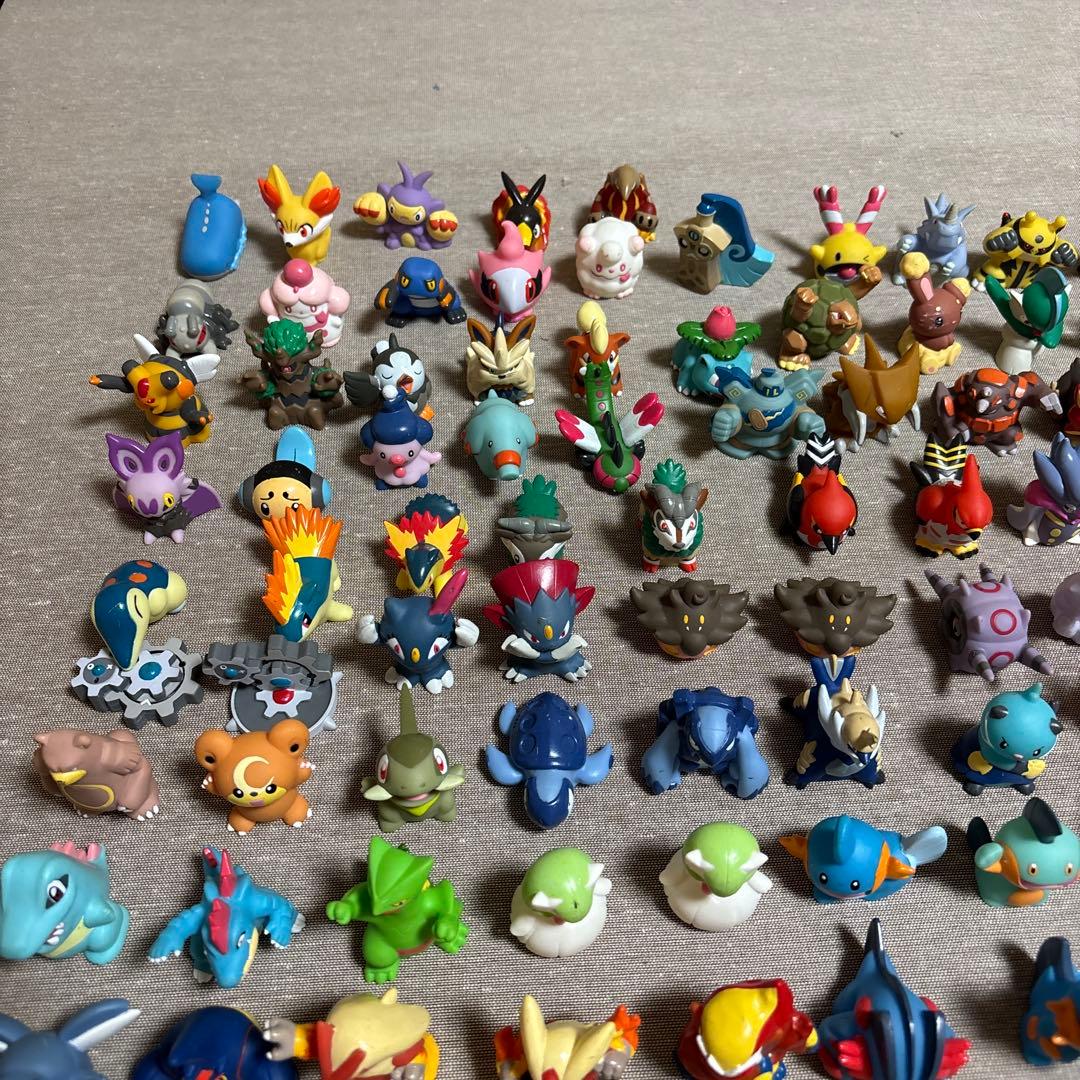 希少　モンコレ　ポケモン　215体　指人形　まとめ売り　バンダイ　TOMY