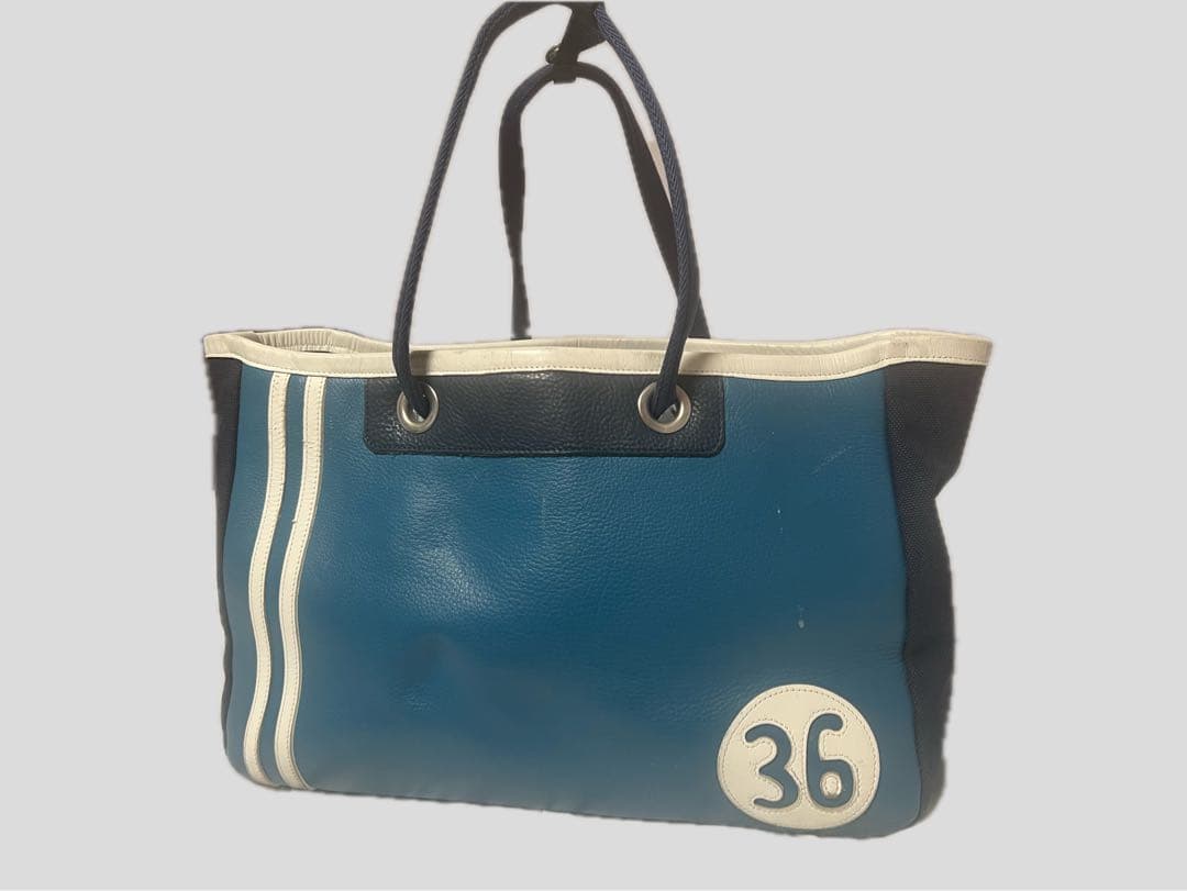 ラフアンドスウェル レザートートバッグ