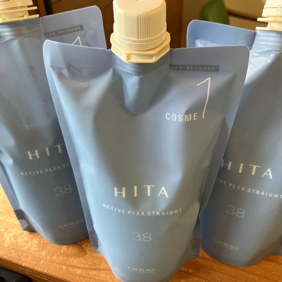 ヒタ　APストレート　酸性コスメ　1剤　3袋