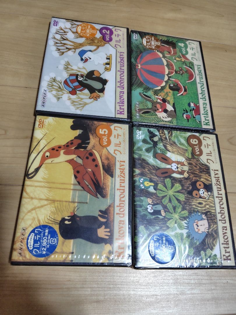 Kritova クルテク　DVD vol.2,4,5,6 セット