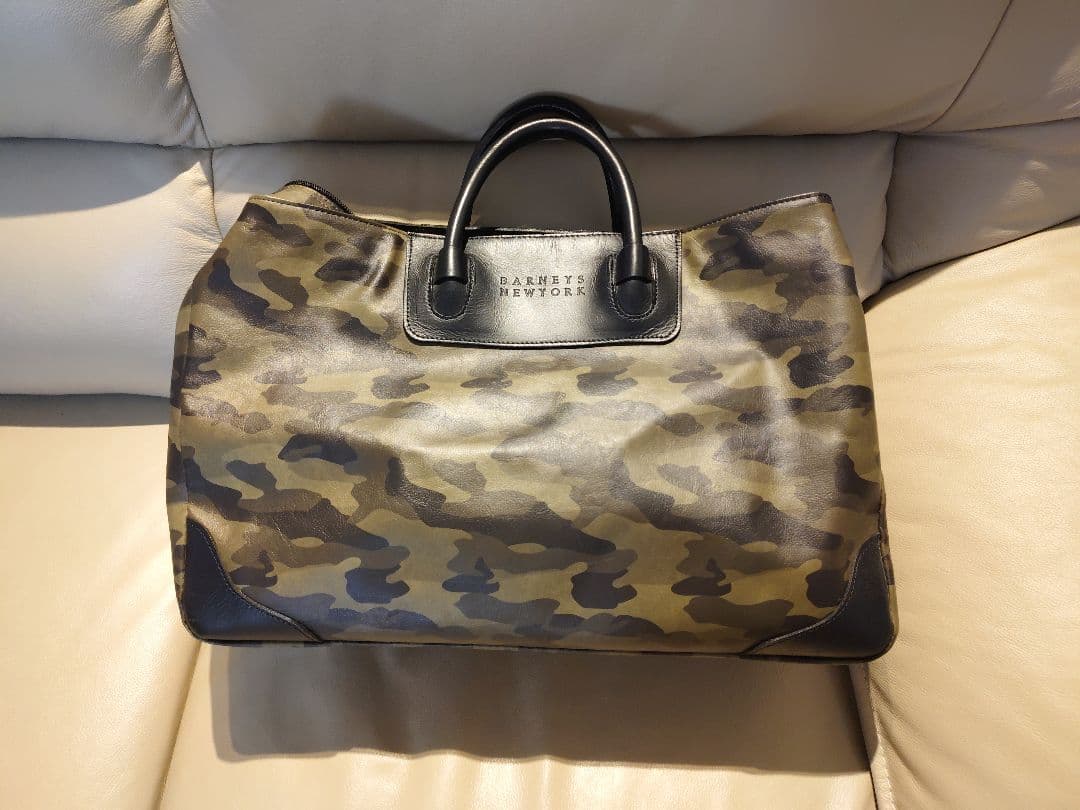 【希少美品】迷彩柄 ゴルフボストンバッグ