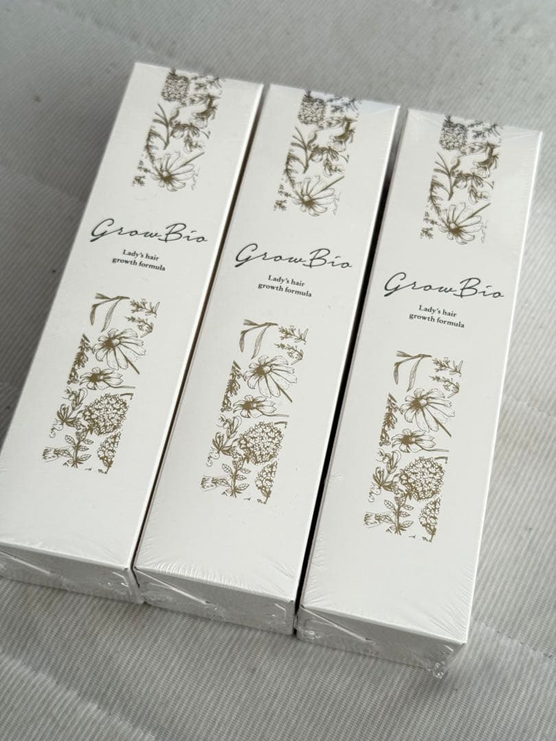 3本◆正規品◆レディースヘア 薬用育毛剤グロウビオ 120mL 新品未使用品◆