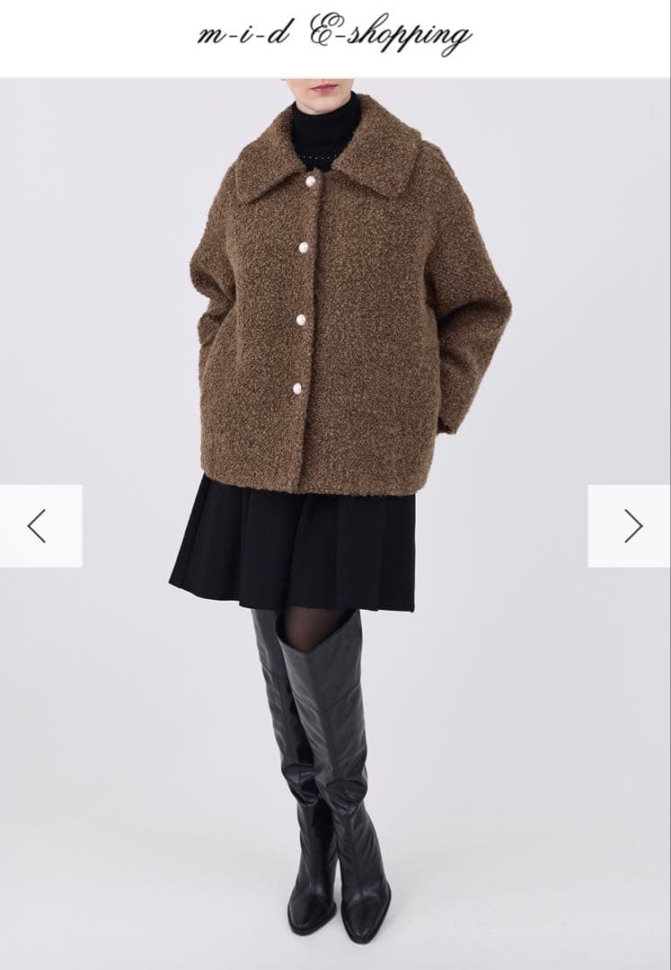 【2025AW】Aveniretoile タックショートパンツ