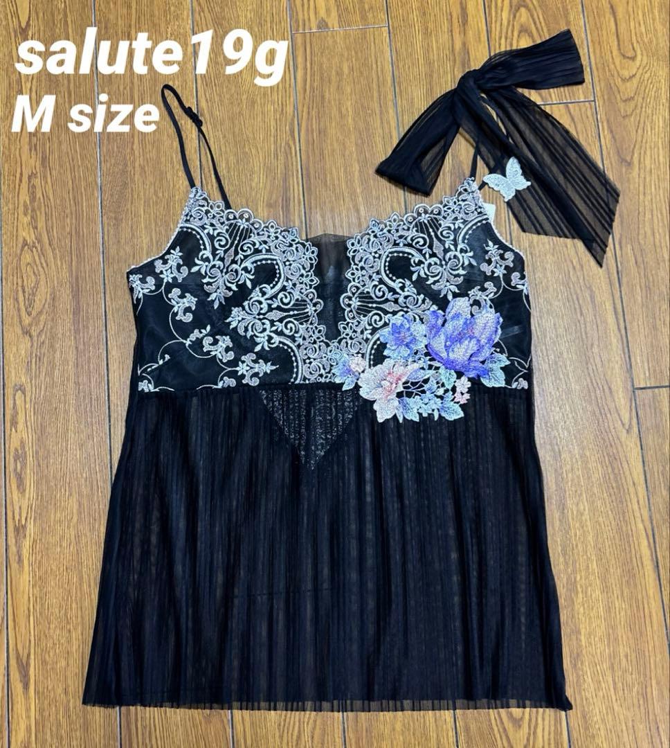 の*ん様 ワコール サルート 19G キャミソール Mサイズ BL 新品 店舗限