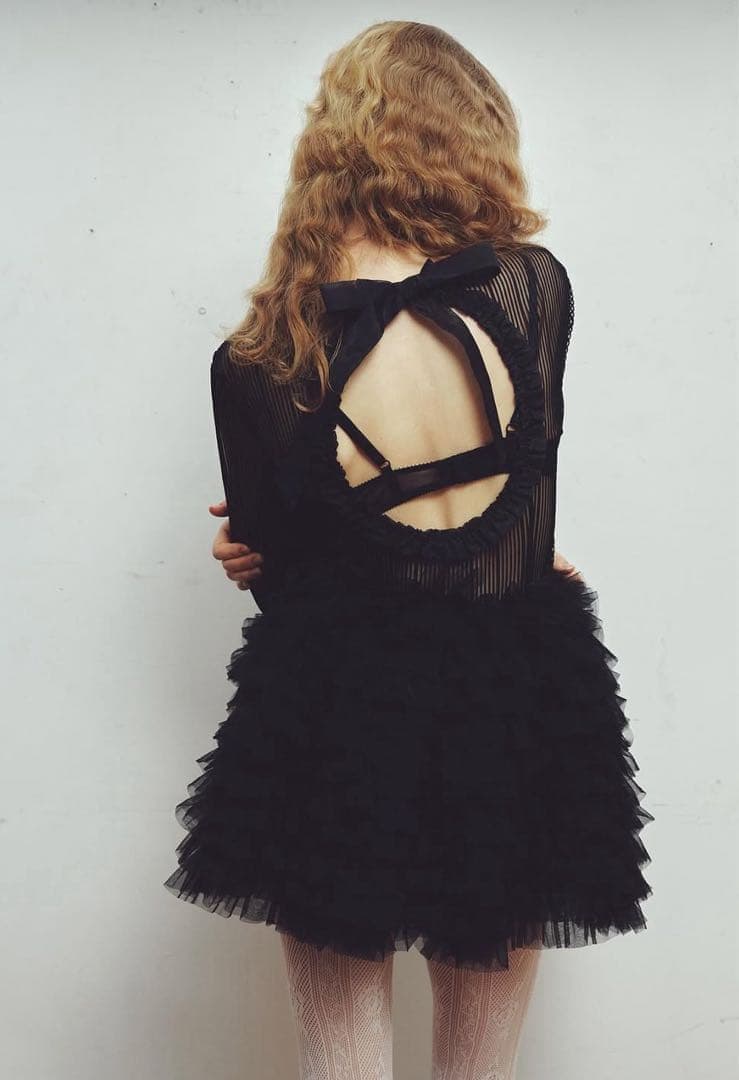 bibiy AVELINE RIBBON TOP 新品タグ付き