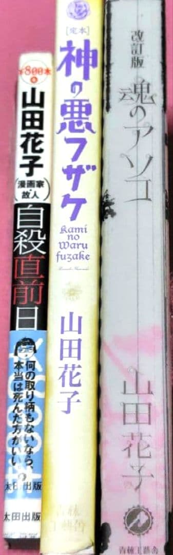 【DVDコミックセット】魂のアソコ 自殺前直前日記 神の悪フザケ山田花子鳥肌実