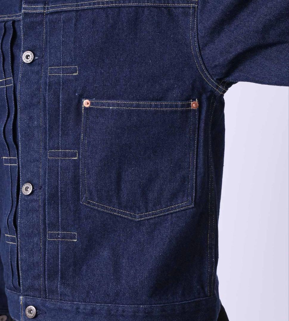 大戦モデル 革パッチ デニムジャケット Ｇジャン サイズ46 NEOSARTIC