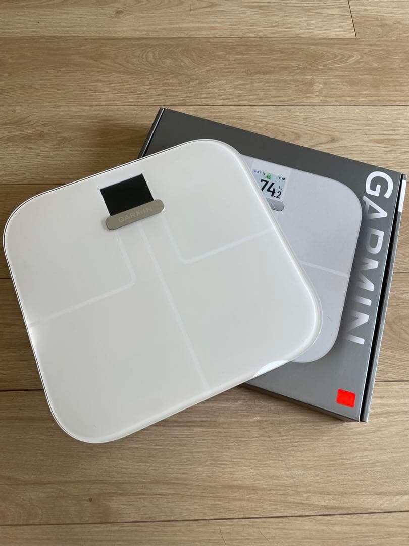 GARMIN 体脂肪計・体組成計 ホワイト