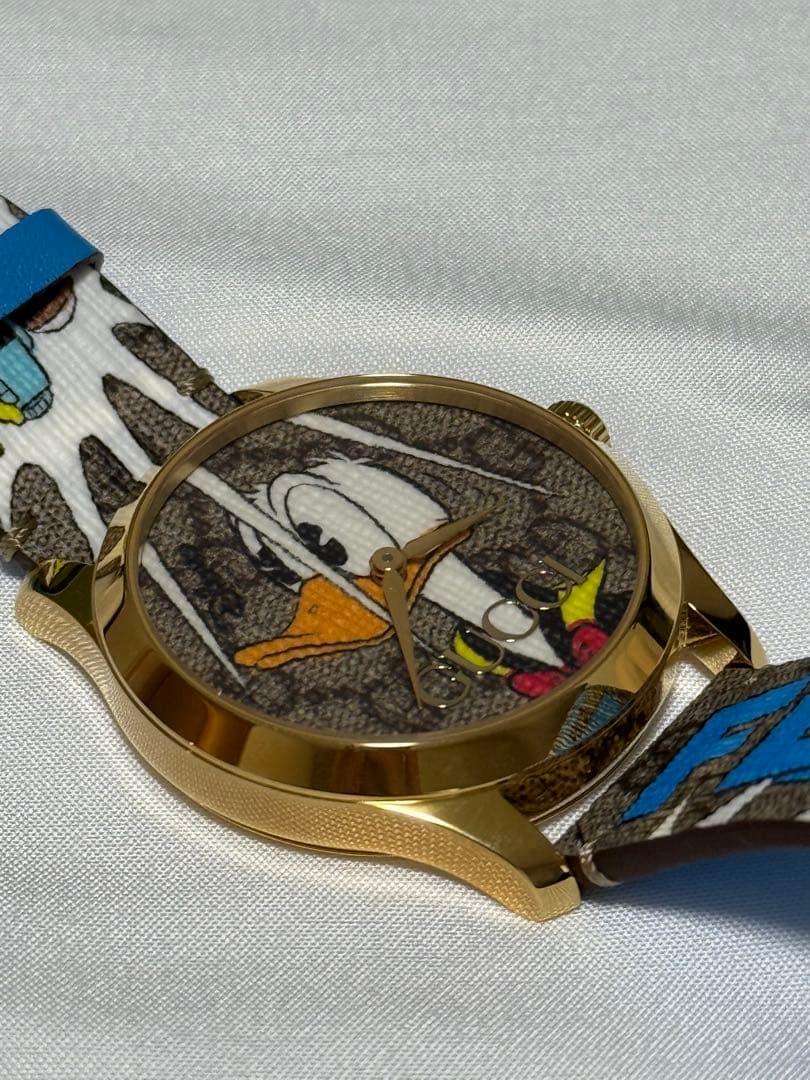 【GUCCI×Disney】ドナルドダック腕時計