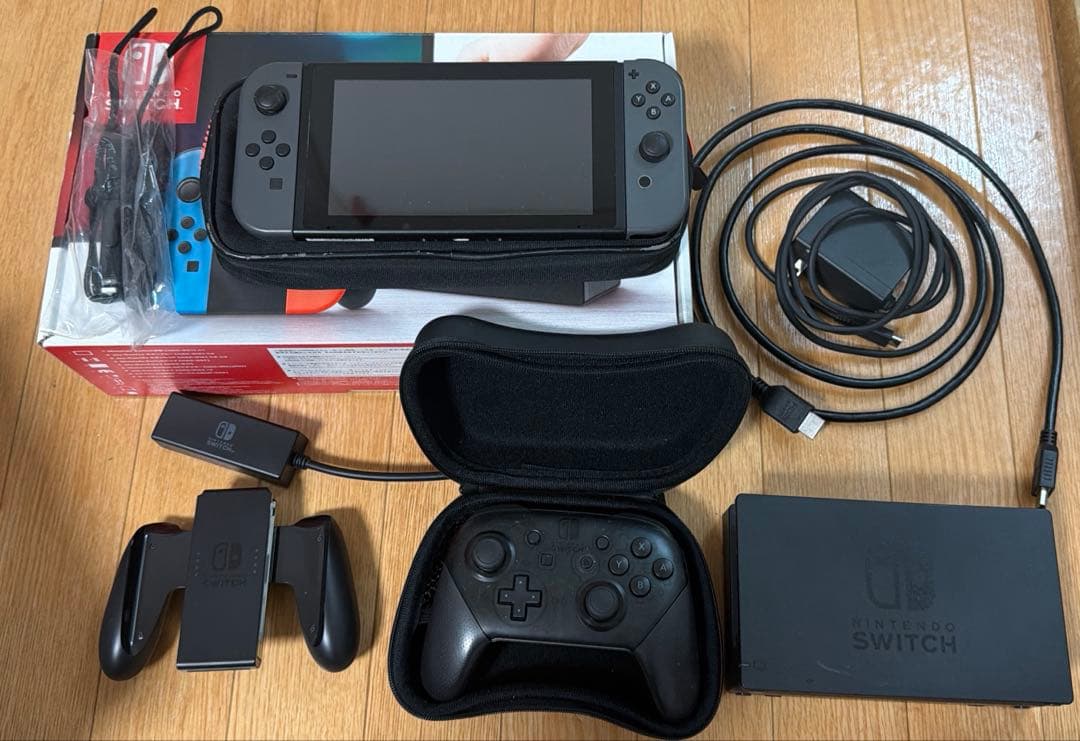 【プロコン等おまけ有・付属品完備】Nintendo Switchセット