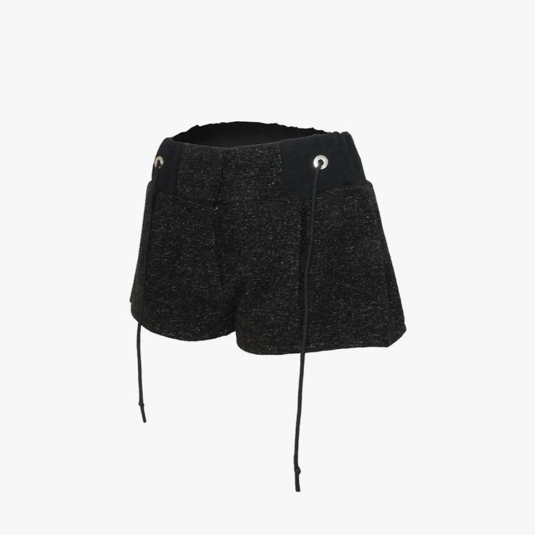 パンツ theredthread S tweed structure shorts