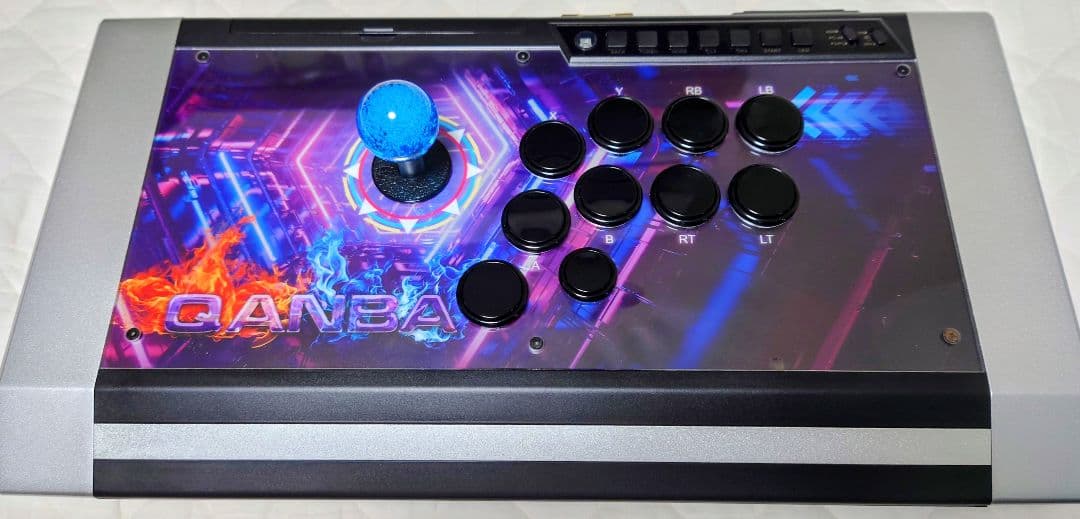 Qanba Q3 Obsidian　ボタン増設カスタム　OneFrameボタン