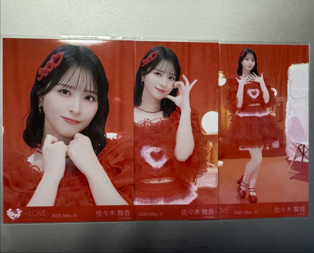 【4種コンプ】佐々木舞香 イコラブ 生写真 「とくべチュ、して」